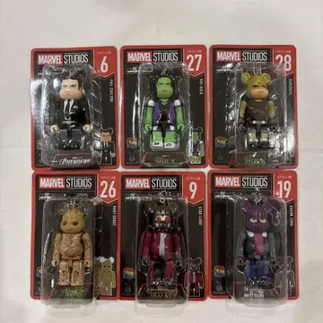 happy 복권 MARVEL STUDIO BE@RBRICK 묶음 판매
