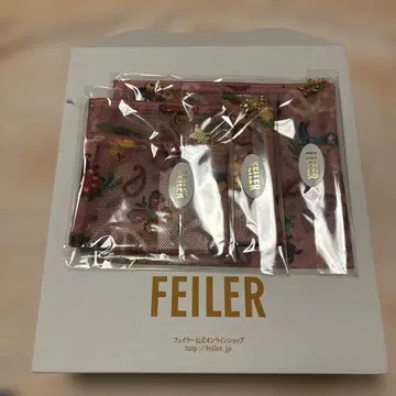 [ FEILER ] 메쉬 파우치 S.M.L 세트