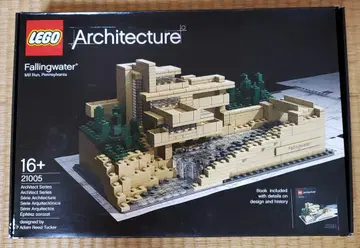 레고 아키텍처 프랭크 로이드 라이트 낙수장 카우프만 저택