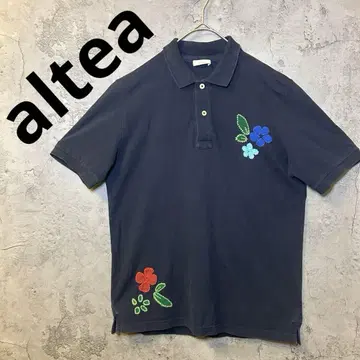 altea 알테아 남성용 반팔 피케 셔츠 네이비 컬러