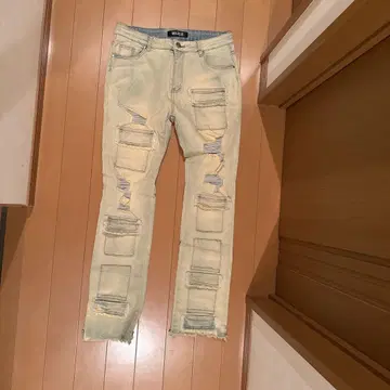 플레어 데님 데미지 us