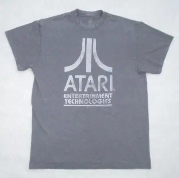아타리 ATARI T셔츠 그레이 비디오 게임