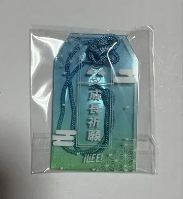 iLiFE! ONELiFE! 복권 아크릴 부적 미니 가라폰 무도관