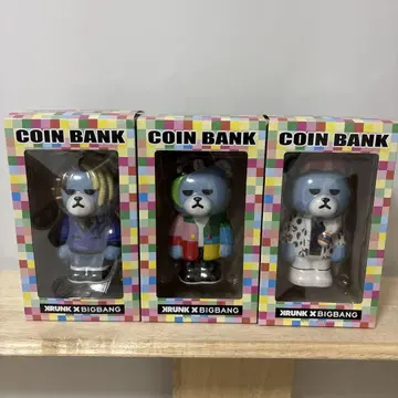 KRUNK x BIGBANG 코인 뱅크 3종 세트