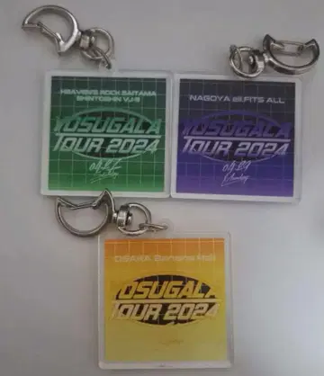 yosugala 투어 2024 아크릴 키링