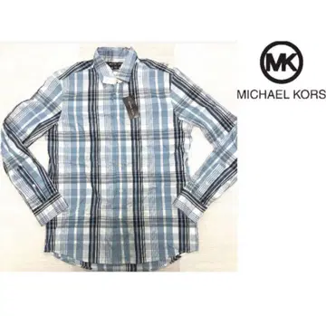무료배송 새상품 MICHAEL KORS 남성용 긴팔 셔츠 L