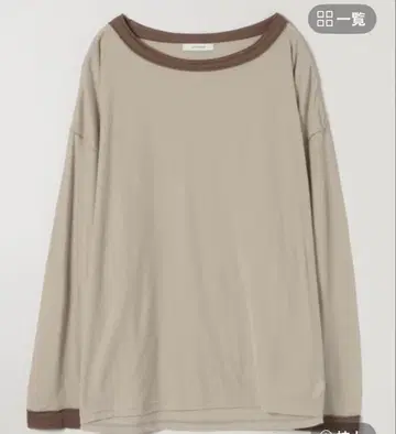 시어 텐지쿠 링거 롱 TEE 지나시스 미사용 새상품 이번 시즌 신상