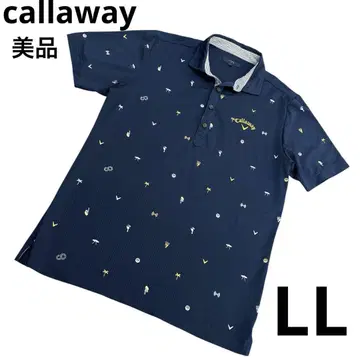 [ 새상품급 ] callaway 캘러웨이 반팔 피케 셔츠 골프웨어 LL