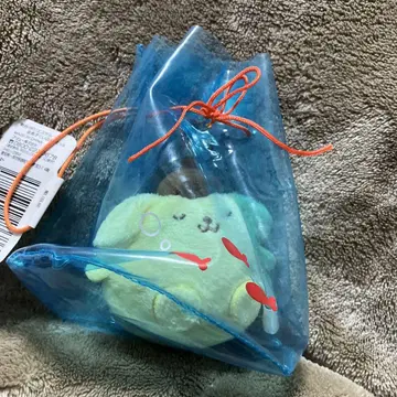 산리오 폼폼푸딩 포장마차 마스코트 금붕어 마스코트