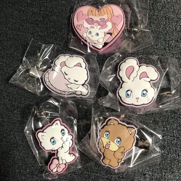 foxy illustrations 캡슐 헤어 클립 5세트