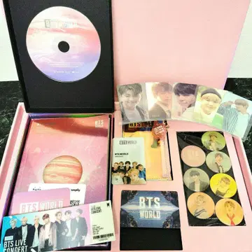 BTS WORLD OST 리미티드 에디션 BTS 공식 레어