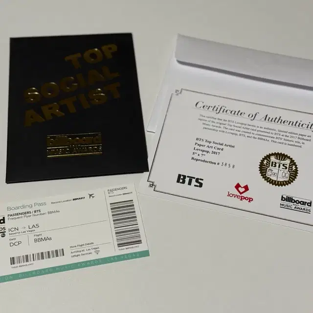 BTS Billboard 방탄 빌보드 팝업 카드