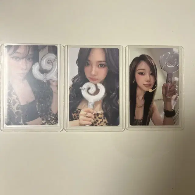 응원봉 포카 닝닝 윈터 지젤