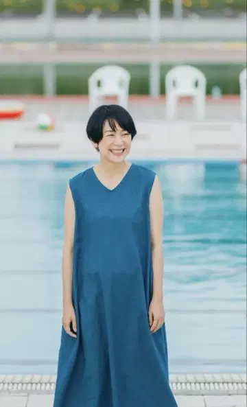 북유럽 생활 잡화점 터콰이즈 원피스