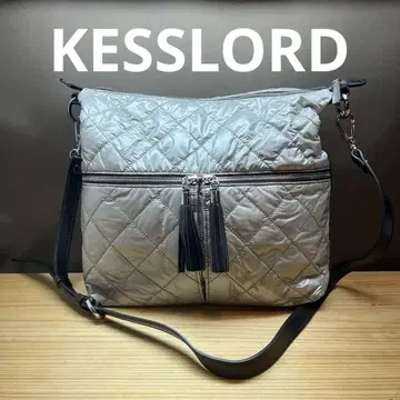KSSLORD 퀼팅 숄더백 실버