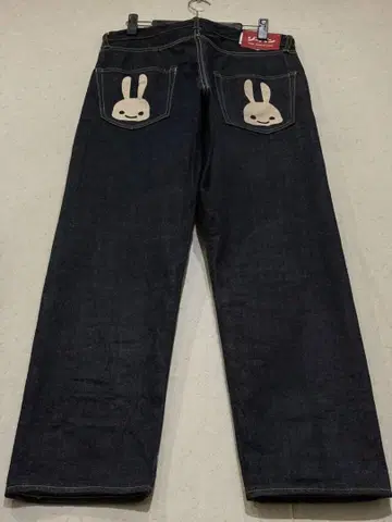 CUNE 큔 2연 토끼 GPF19 데님 팬츠 일본제 맨모스