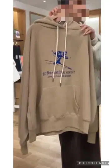 후드 부착 후드티