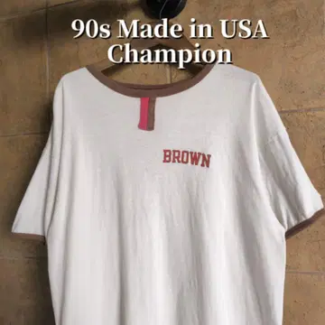 90s USA제 Champion 챔피온 링거 T셔츠