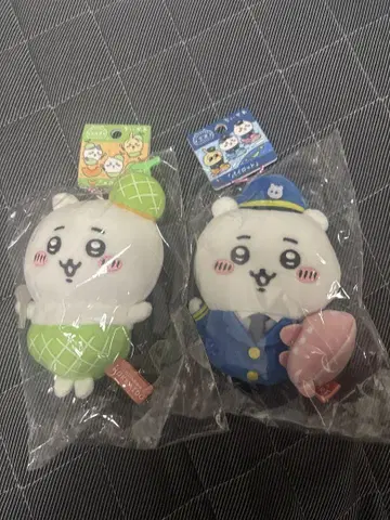 치이카와 마스코트 2점 봉제 인형 홋카이도 한정 멜론 공항 한정판
