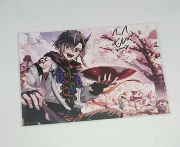 오니가타니 텐 네오포르테 생일 2025 친필 사인 브로마이드 세트