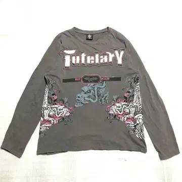 Archive y2k 그런지 드래곤 T셔츠 긴팔 2XL