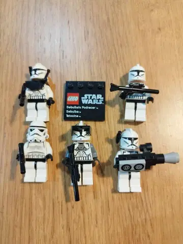LEGO 스타 워즈 미니 피규어 스톰 트루퍼 클론 트루퍼