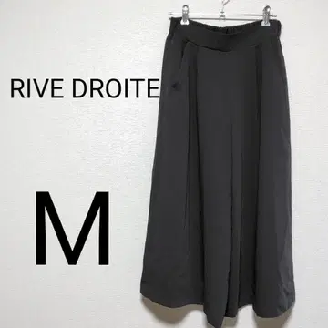 새상품급 RIVE DROITE 가우초 팬츠 2 M 다크 그린 그레이