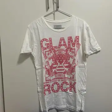 Glam Rock 프린트 T셔츠