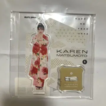 FRUITS ZIPPER 마츠모토 카렌 아크릴 스탠드