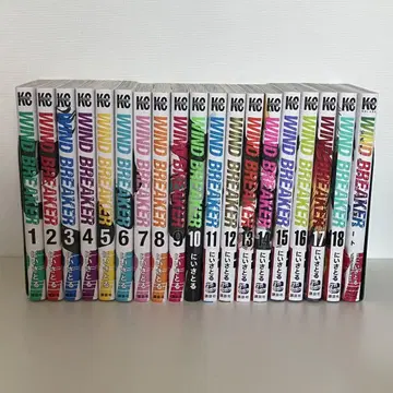 WINDBREAKER 윈드브레이커 코믹스 1~18권 + 공식 캐릭터북