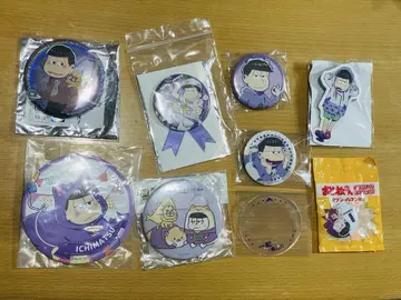 오소마츠 6쌍둥이 이치마츠 캔뱃지 세트