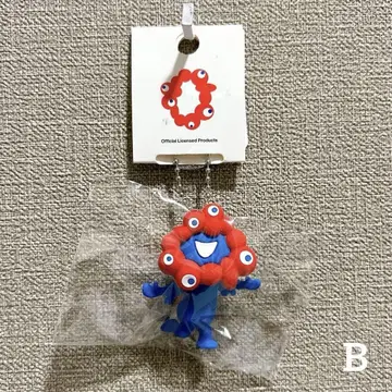 [ 타입 B ] PVC 마스코트 미야쿠미야쿠 공 체인 만박 키링