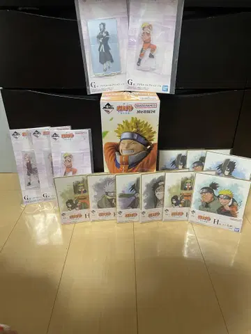 제일복권 NARUTO 나루토 파의 나라편 A상 G상 x 5 H상 x 9