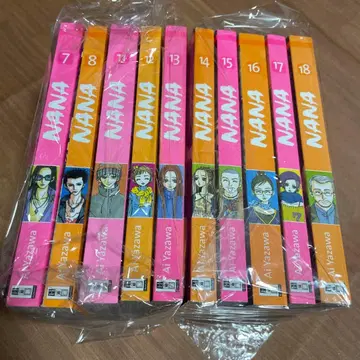 외국도서 만화 NANA 독일어판 7, 8, 11~18권