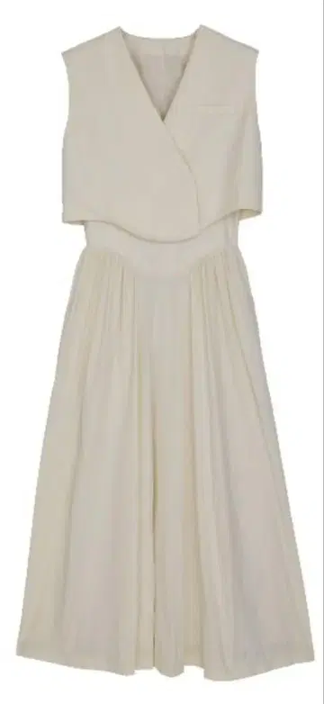 WAVE VEST WITH FLARE DRESS