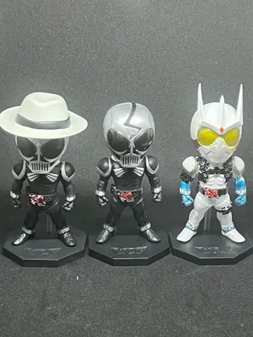 가면라이더 W 3체 세트 월드 콜렉터블