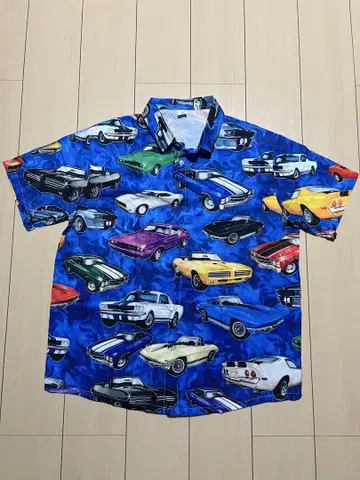 포드 시보레 SS 셰빌 머스탱 포드 GT 알로하 셔츠 올 패턴