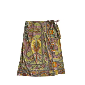 ETRO 에트로 랩스커트 42