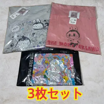 UNIQLO POPMART UT 러브브 유니클로 3장 세트 팝마트