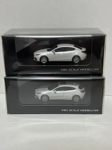 마쓰다 악셀라 1/64 2대 세트 (세단 스포츠) mazda