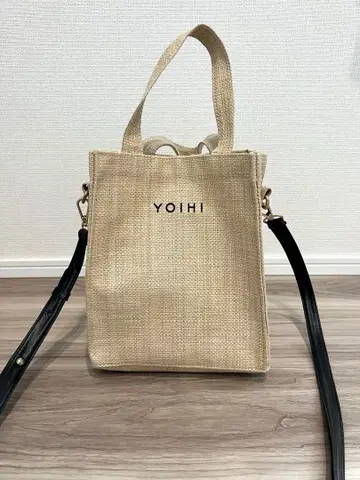 YOIHI 라피아풍 백