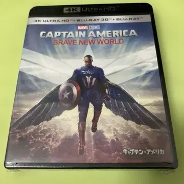 캡틴 아메리카 브레이브 뉴 월드 4K UHD+3D+블루레이