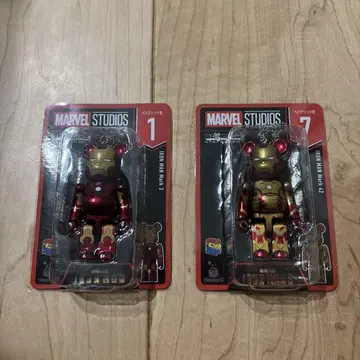 MARVELHappy 복권 베어브릭 IRON MAN