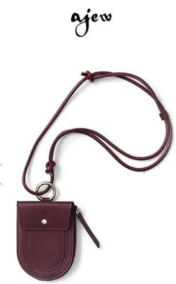 Ajew Function wallet case / burgundy