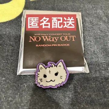 WayV NO Way OUT 굿즈 랜덤 핀 배지 텐