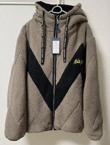 muta MARINE 무타 마린 후디드 보아 자켓