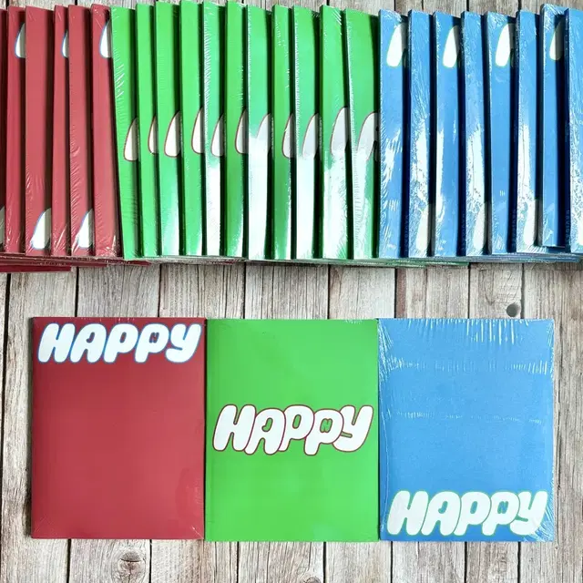 미개봉 진 해피 앨범 세트 (12세트 가능) HAPPY Album