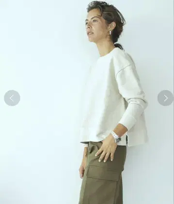 SEA VINTAGE 속기모 오버 맨투맨