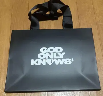 GOD ONLY KNOWS 쇼핑백 POPUP 한정판 이와타 타카노리