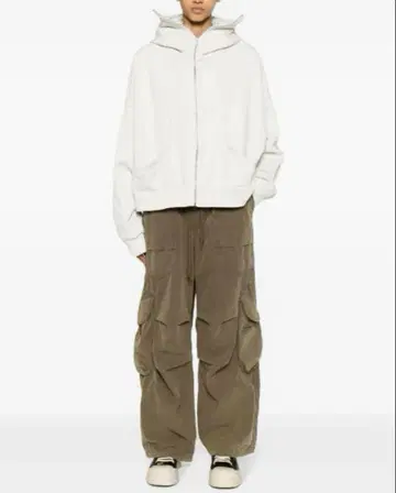 entire studios FULL ZIP SWEAT PARKA